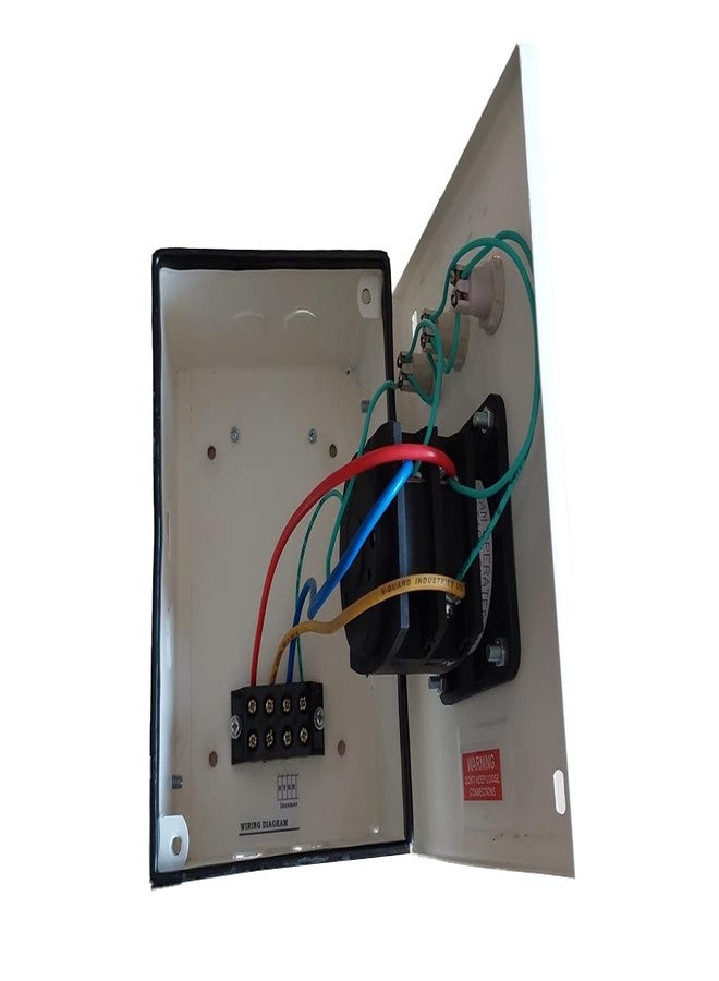SELVO 40A Single Pole Neutral (SPN) Phase Selector Enclosure (with Duly Wired 1 Pole 3 Ways Cam Operated Rotary Switch Fitted) - Image 5